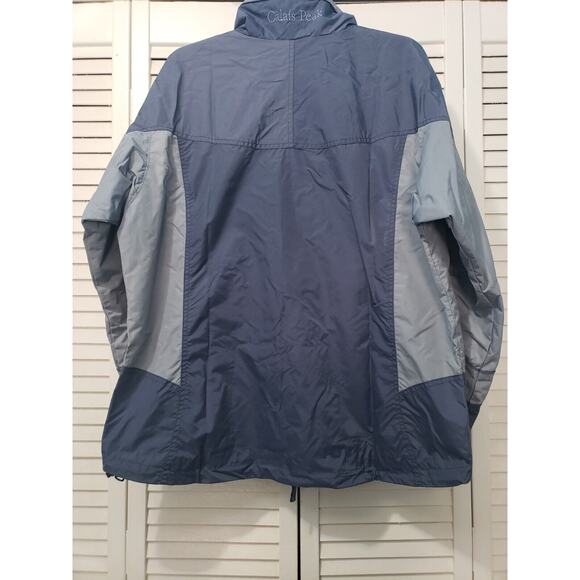 Columbia Core Interchange Jacket Women’s Size Large Blue  Windbreaker Shell Only - Picture 4 of 15